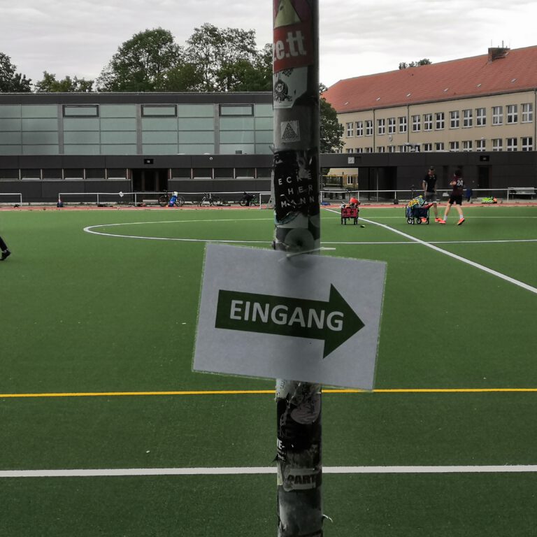 Wir trainieren wieder.