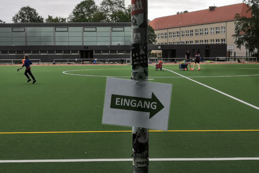 Wir trainieren wieder.