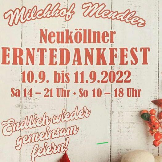 Bauer Mendler Erntedankfest